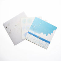 包む 色紙 しゃぼん玉 「for you」 封筒・メッセージシール付き TS043 1冊