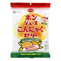 ゼリー 個包装 ポンジュース こんにゃくゼリー 16g×9個入 1セット（1袋×6） 日本橋菓房