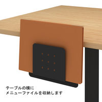 トヨダプロダクツ メニュースタンドシリーズ メニューポケット(クランプ固定式) CMP-1 1個