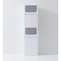 吉川国工業所 フロントオープントラッシュビン 25ワイド LBD-10 ゴミ箱 25L 1個