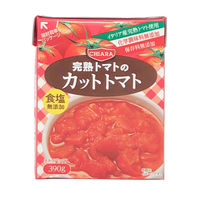 キアーラ　完熟トマトのカットトマト　食塩・化学調味料・保存料無添加　イタリア産完熟トマト使用　390g　1セット（1個×4）