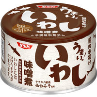 缶詰　うまい！　鰯・いわし味噌煮　国内水揚げ　化学調味料無添加　150g　1セット（1缶×3）　清水食品