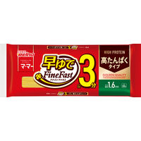 日清製粉ウェルナ マ・マー 早ゆでスパゲティ FineFast 高たんぱくタイプ 1.6mm 300g 1セット（1個×6）