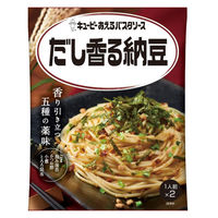 キユーピー あえるパスタソース だし香る納豆（1人前×2） 1セット（1個×2）