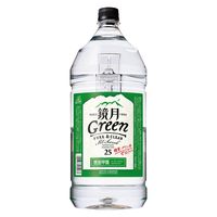 鏡月 Green グリーン 25度 4L ペット 1ケース（4本） 韓国焼酎 甲類