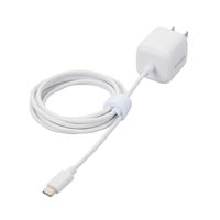 USB充電器 PD 20W タイプC ケーブル一体型 1.5m ホワイト MPA-ACCP7420WH エレコム 1個