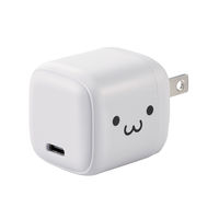 USB充電器 タイプC Type-C PD 30W USB-C×1 小型 しろちゃん MPA-ACCP7830WF エレコム 1個