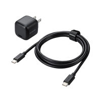USB充電器 PD 20W USB-C×1 タイプC ケーブル付属 1.5m 黒 MPA-ACCP7620BK エレコム 1個（直送品）