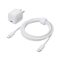 USB充電器 PD 30W USB-C×1 タイプC ケーブル付属 1.5m 白 MPA-ACCP8130WH エレコム 1個（直送品）