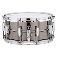 Ludwig ラディック メタル・スネアドラム 【ブラック・ビューティー】 ブラスシェル LB417 1台（直送品）