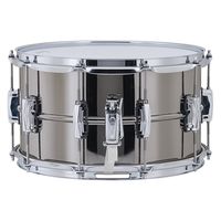 Ludwig ラディック メタル・スネアドラム 【ブラック・ビューティー】 ブラスシェル LB408 1台（直送品）