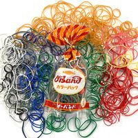 【輪ゴム】 共和 オーバンド カラーパック （50g） GZA-302 1袋