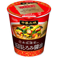 明星食品 中華三昧タテ型 赤坂璃宮 五目とろみ醤油 1セット（12個）