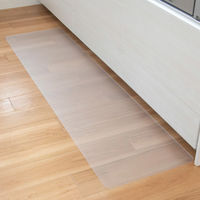 オカ 透明マット キッチンマット 45×180cm クリア 拭ける 58773 1枚
