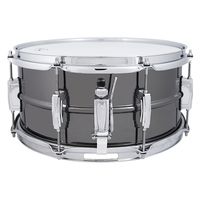 Ludwig ラディック メタル・スネアドラム 【ブラック・ビューティー】 ブラスシェル LB415 LB414 1台（直送品）