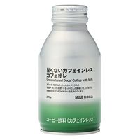 無印良品 甘くないカフェインレスカフェオレ 270g 1セット（1本×24） 良品計画