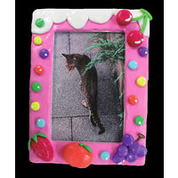 サンワ 粘土フォトフレーム 93138 1個