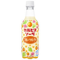 アサヒ飲料 カルピスソーダ フルーツパーラー 450ml 1箱（24本入）