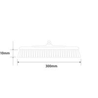 バーテック BCP30 交換用ブラシ 機械下清掃用 ソフト 赤 BCP30-CUTM-SPSR 1P 1個 65-6909-03（直送品）