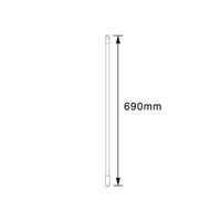 バーテック バーキュートプラスほうき 交換用短柄 BCP-TH 1P 1本 64-9295-41（直送品）