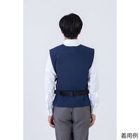 メディカル・エイド ペースメーカ・ICD等電磁波防護服 MGワークベスト SーICD用 ネイビー MGWPMD-01XXXNV 1個（直送品）