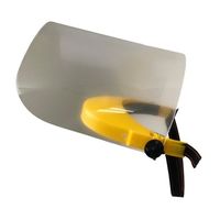 伸和 フェイスシールド(簡易型シールド上下式) 65-8872-69 1個（直送品）