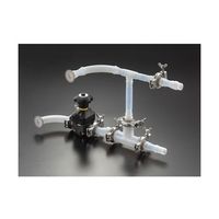 フロンケミカル フッ素樹脂(PFA)サニタリー偏心ヘルールレデューサー1S×1.5S NR2123-001 1個 67-2232-49（直送品）