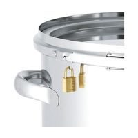 MONOVATE 南京錠付ステンレス密閉容器 70L CTLK-43H 1個 65-6681-22（直送品）