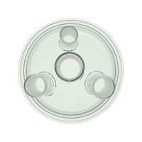 柴田科学 共通摺合セパラブルカバー バンド式 120mm 4口 64-3879-98 1個（直送品）