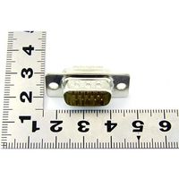 共立電子産業 ハイデンシティDーsubコネクタ プラグ 15pin 5個入 65-8879-35 1パック(5個)（直送品）