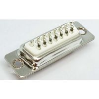 共立電子産業 Dーsubコネクタ ソケット 15pin 5個入 65-8879-40 1パック(5個)（直送品）