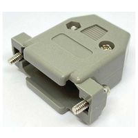 共立電子産業 Dーsubカバー インチネジ 15pin 灰 5個入 65-8879-51 1パック(5個)（直送品）