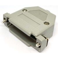 共立電子産業 Dーsubカバー インチネジ 25pin 灰 5個入 65-8879-53 1パック(5個)（直送品）