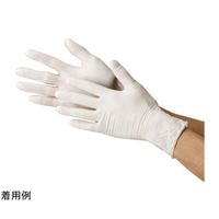 川西工業 ラテックスグローブ 粉付 100枚入×20箱 L 2133 1セット(2000枚) 65-8894-86（直送品）