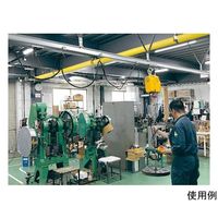 岡田装飾金物 カーテンレール キャリーレール 4m アルミ 28L40AS 1本 64-8360-85（直送品）