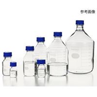 HARIO 耐熱ねじ口瓶(液切れリング付き) 3800mL 4本入 NBO-3.8L-SCI 1箱(4本) 64-0916-79（直送品）