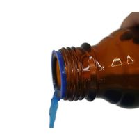 HARIO 耐熱ねじ口瓶(液切れリング付き) 茶 1000mL 10本入 NBB-1L-SCI 1箱(10本) 64-0916-84（直送品）