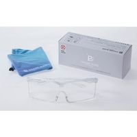 興研 医療用保護メガネ KEー01プレミアム 649961 1本 65-8892-82（直送品）