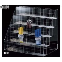 アズワン アクリル筆記具陳列ケース7列5段 65-8767-86 1個（直送品）