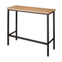 アズワン ハイカウンターテーブル ラスティック柄 W120cm 65-8873-97 1台（直送品）