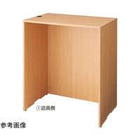 アズワン 中間棚 W90cm H100cmカウンター用 エクリュ 65-8883-51 1枚（直送品）