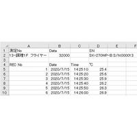 アズワン 防水型無線温度計(標準センサS270WPー01付き) 校正証明書付 SK-270WP-B 1個 64-6360-18-20（直送品）
