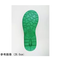 ミツウマ 2層底安全靴 白 28cm 65-6900-32 1足（直送品）