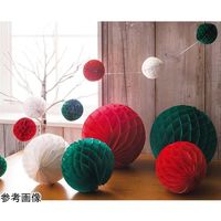 アズワン ペーパーハニカムボール 白/緑/赤 3種類×2個入 65-8118-13 1セット(6個)（直送品）