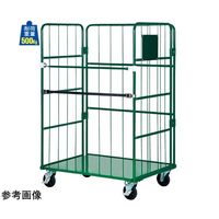 アズワン 店舗用ラスパレ 床板スチールタイプ扉無し W80cm 65-8119-63 1セット（直送品）