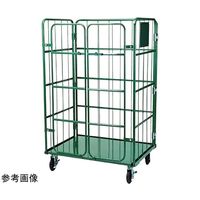 アズワン 店舗用ラスパレ 床板スチールタイプ扉付き W110cm 65-8119-67 1セット（直送品）