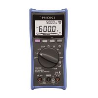 日置電機 デジタルマルチメータ DT4253 書類3点付 DT4253SYORUI3TENTUKI 1台 64-8492-76（直送品）