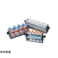 エッペンドルフ 試験管ラック 小 30×8×12.9cm 直径 12ー15mm M1289-0002 1個 63-8459-65（直送品）