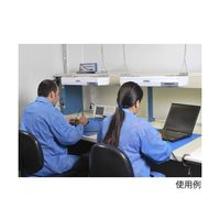 DESCO JAPAN イオナイザー オーバーヘッド 2ファン CHARGEBUSTER 610mm 120/230V 60640 1個（直送品）