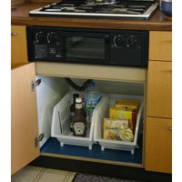 平和工業 積み重ねバスケットスリムNホワイト 4907556226631 1個